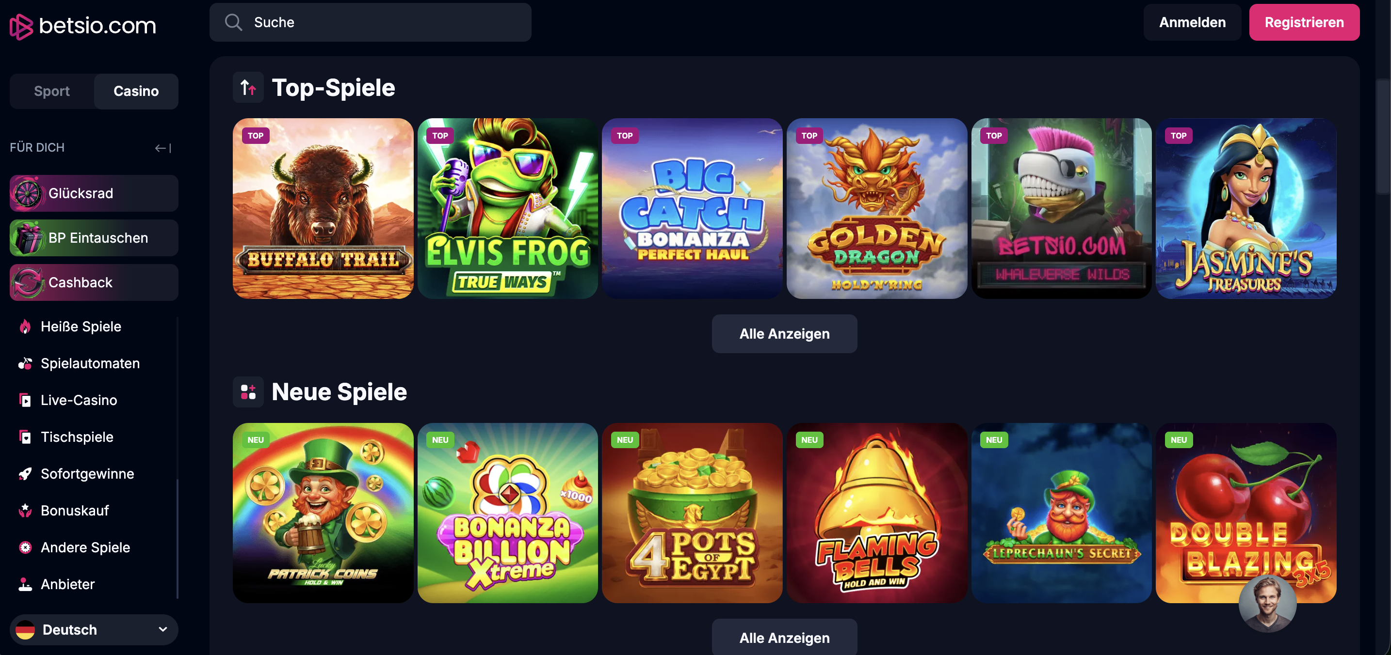 kryptocasino Spiele